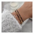 DUO BOHO - CZARNY SPINEL I ZŁOTY HEMATYT