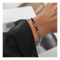 BOHO LUNAR MATOWA CZERŃ I SREBRO