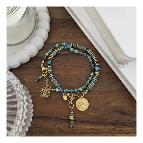 456574455.jpgDUO BOHO APATITE SOULMATES dwie bransoletki
