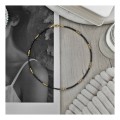 CHOKER - CZARNO ZŁOTY - ORNAMENT