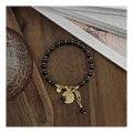 BRANSOLETKA BOHO GOLDEN BLACKRIVER