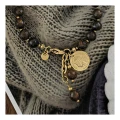 BRANSOLETKA BOHO GOLDEN EMBERWOOD