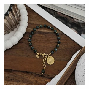 BRANSOLETKA BOHO GOLDEN MOSSVALE