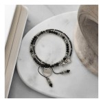DUO BOHO CZERŃ I SREBRO