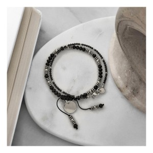 DUO BOHO CZERŃ I SREBRO