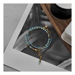 DUO BOHO BŁĘKIT I ZŁOTO