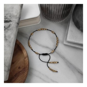 BOHO -  CZERŃ I ZŁOTE ORNAMENTY