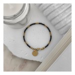 CZARNY SPINEL I ZŁOTY HEMATYT 