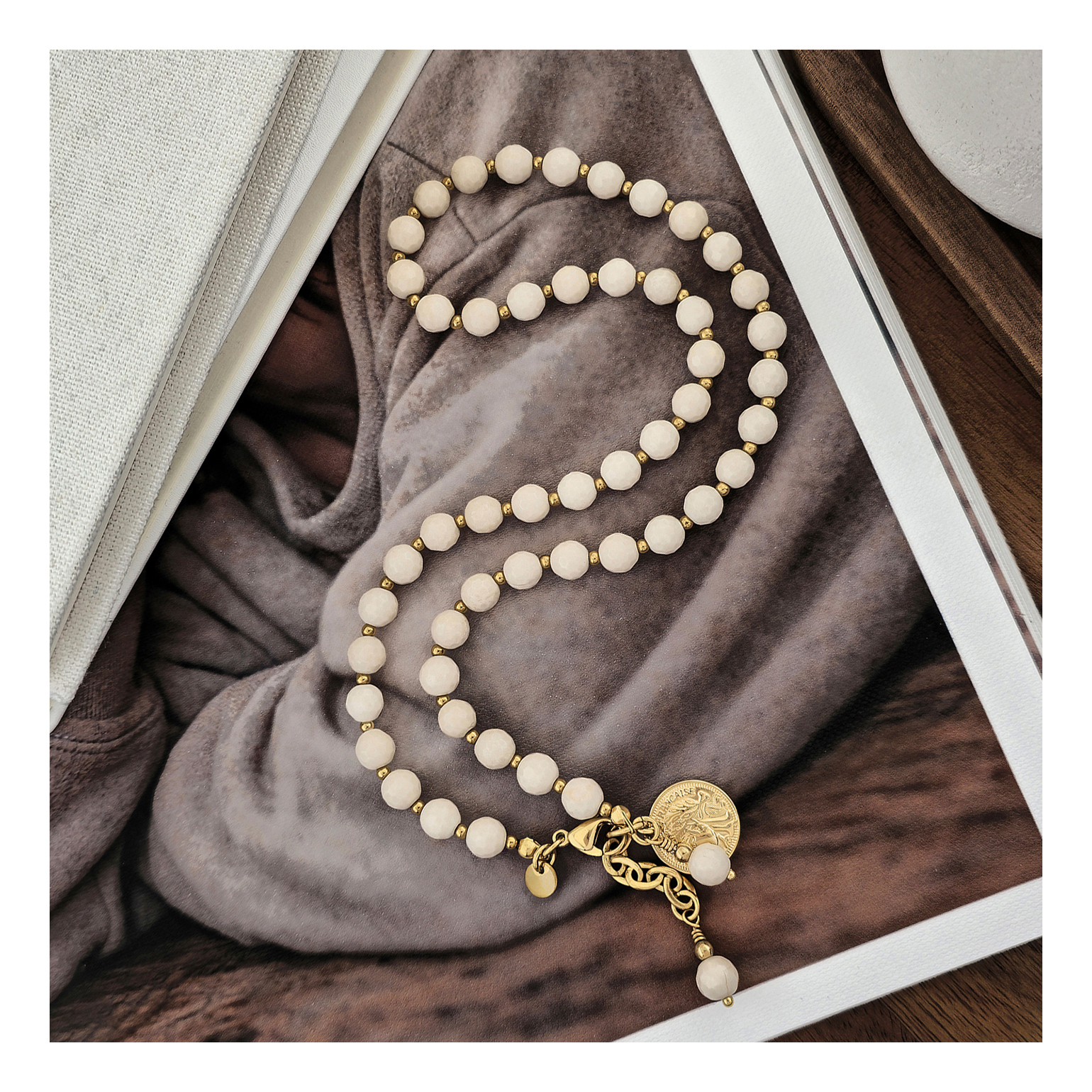 Naszyjnik BOHO Golden Duneriver Carina Jewellery